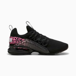 Axelion Feline Fine Women's Running Shoe, Cheap Atelier-lumieres Jordan Outlet Black-Fast Pink, extralarge