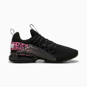 Axelion Feline Fine Women's Running Shoe, PUMA Black-Fast Pink, extralarge