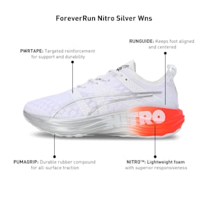 ForeverRun NITRO™ Women's Running Shoes, PUMA White-Cherry Tomato, extralarge-IND