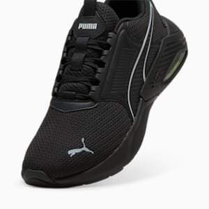 X-Cell Nova FS Ultra Unisex Running Shoes, PUMA Black-Electric Lime-Cool Mid Gray, extralarge-IND