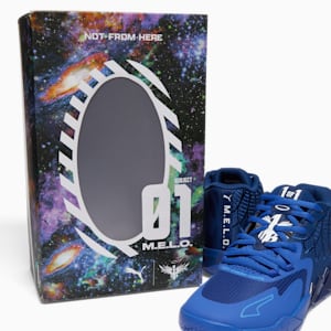Zapatos de básquetbol PUMA x LAMELO BALL MB.01 Team para hombre, Blazing Blue-Royal Sapphire-Blue Glimmer-PUMA White, extragrande