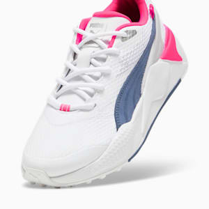 ウィメンズ ゴルフ GS-X エフェクト スパイクレス シューズ, PUMA White-Inky Blue-Ravish, extralarge-JPN