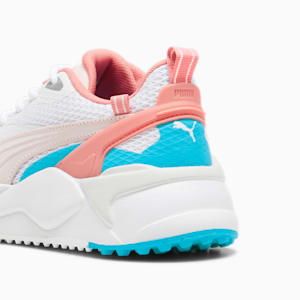 ウィメンズ ゴルフ GS-X エフェクト スパイクレス シューズ, PUMA White-Team Aqua-Melon Punch, extralarge-JPN