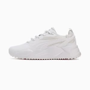 ウィメンズ ゴルフ GS-X エフェクト スパイクレス シューズ, PUMA White-PUMA White-Pale Pink, extralarge-JPN