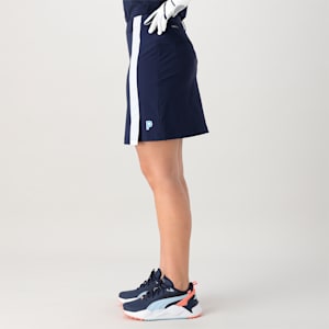 ウィメンズ ゴルフ GS-X エフェクト スパイクレス シューズ, Deep Navy-Silver Sky-Melon Punch, extralarge-JPN
