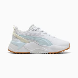 ウィメンズ ゴルフ GS-X エフェクト スパイクレス シューズ, PUMA White-Warm White-Icy Blue, extralarge-JPN