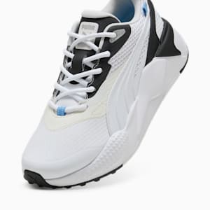 ウィメンズ ゴルフ GS-X エフェクト スパイクレス シューズ, PUMA White-Warm White-Team Light Blue, extralarge-JPN