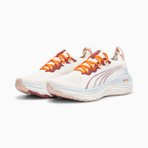 PUMA x lemlem ForeverRun NITRO™ Women's Running Shoes, Warm White-Icy Blue-Team Regal Red, extralarge