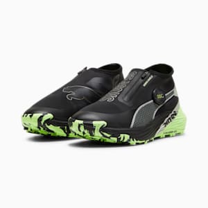 SEASONS Voyage NITRO™ 3 Disc Trail Running Women's Shoes, PUMA Black-Fizzy Apple-PUMA Silver, extralarge