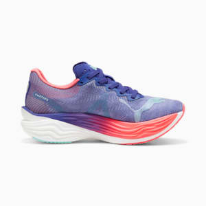 Deviate NITRO™ Elite 3 Women's Running Shoes, Lapis Lazuli-Sunset Glow-Electric Peppermint, extralarge