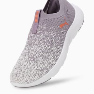 Softride Remi Slip-On Knit Women's Running Shoes, Pale Plum-Warm White-Deeva Peach, extralarge-IND
