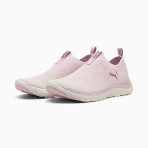 Tenis mujer running Softride Remi Knit, Rose Mauve-Warm White-Rose Gold, extralarge