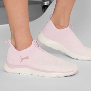 Tenis mujer running Softride Remi Knit, Rose Mauve-Warm White-Rose Gold, extralarge