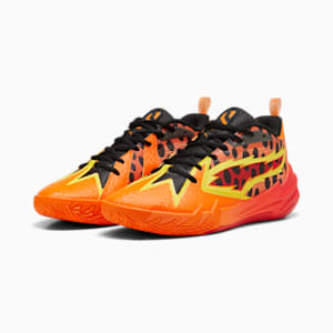 PUMA HOOPS x CHEETOS® Scoot Zeros Men's Basketball Shoes, For All Time Red-Rickie Orange-Yellow Blaze-PUMA Black, extralarge