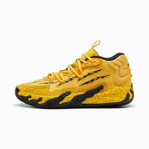 PUMA x LAMELO BALL x PORSCHE MB.03 Men's Basketball Shoes, Sport Yellow-PUMA Black, extralarge