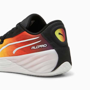 All-Pro NITRO™ SHOWTIME Basketball Shoes, Yellow Sizzle-Purple Glimmer, extralarge