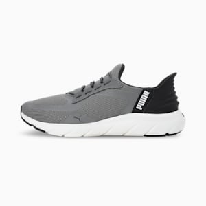 Softride FlexLace Ease In Running Shoes, Flat Medium Gray-Flat Dark Gray-Warm White, extralarge-IND