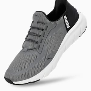 Softride FlexLace Ease In Running Shoes, Flat Medium Gray-Flat Dark Gray-Warm White, extralarge-IND