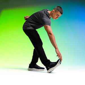 Softride FlexLace Ease In Running Shoes, Club Navy-PUMA Black-Caramel Latte, extralarge-IND
