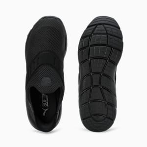 Softride Flex Ease In Slip-On Shoes, PUMA Black-Flat Dark Gray, extralarge-IND