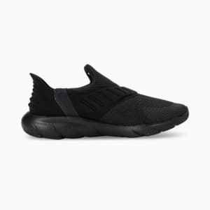 Softride Flex Ease In Slip-On Shoes, PUMA Black-Flat Dark Gray, extralarge-IND