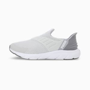 Softride Flex Ease In Slip-On Shoes, Glacial Gray-Cast Iron-Gray Fog, extralarge-IND