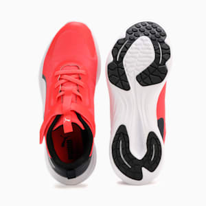 キッズ スピードモンスター V5 スニーカー 17-24cm, Active Red-PUMA White, extralarge-JPN