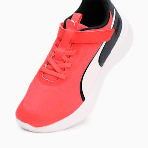 キッズ スピードモンスター V5 スニーカー 17-24cm, Active Red-PUMA White, extralarge-JPN