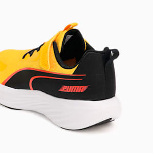 キッズ スピードモンスター V5 スニーカー 17-24cm, Yellow Sizzle-PUMA Black, extralarge-JPN