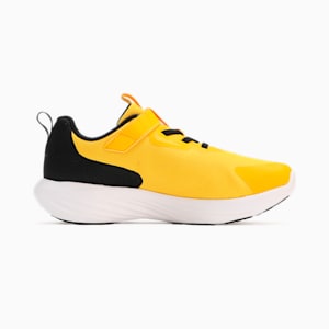 キッズ スピードモンスター V5 スニーカー 17-24cm, Yellow Sizzle-PUMA Black, extralarge-JPN