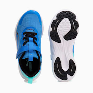 キッズ スピード モンスター V5 スニーカー 17-24cm, Bluemazing-Electric Peppermint, extralarge-JPN
