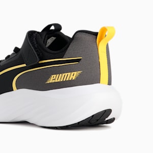 キッズ スピード モンスター V5 スニーカー 17-24cm, PUMA Black-Pelé Yellow, extralarge-JPN