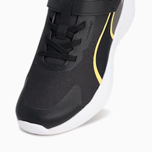 キッズ スピード モンスター V5 スニーカー 17-24cm, PUMA Black-Pelé Yellow, extralarge-JPN