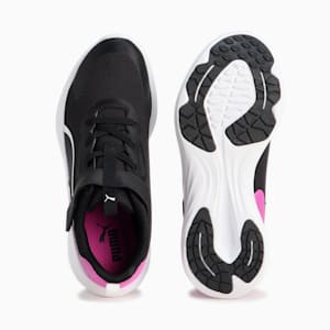 キッズ スピード モンスター V5 スニーカー 17-24cm, PUMA Black-Wild Berry, extralarge-JPN