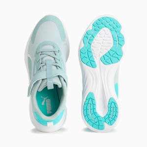 キッズ スピード モンスター V5 スニーカー 17-24cm, Modern Mint-Aquatic, extralarge-JPN