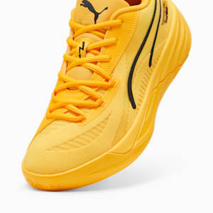 PUMA x PORSCHE All-Pro NITRO™ Men's Basketball Shoe, Sport Yellow-PUMA Black, extralarge