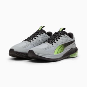 Tenis de running para hombre X-Cell Lightspeed, Cool Mid Gray-Fizzy Apple, extralarge