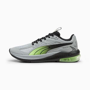 Tenis de running X-Cell Lightspeed para hombre, Cool Mid Gray-Fizzy Apple, extralarge
