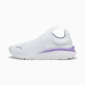 SOFTRIDE Pro Echo Slip-On Women's Running Shoe, Silver Mist-Lavender Alert-PUMA White, extralarge