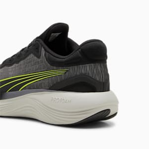 Chaussures de course à pied Scend Pro Ultra Homme, PUMA Black-Lime Pow, extralarge