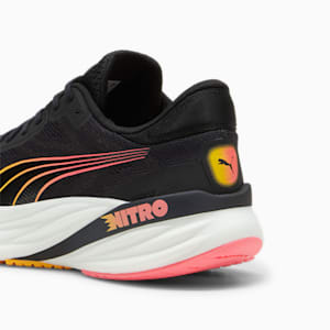 Magnify NITRO™ 2 Men's Running Shoes, PUMA Black-Sun Stream-Sunset Glow, extralarge