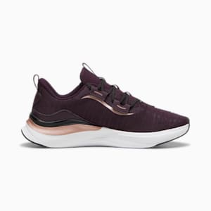 ウィメンズ ソフトライド ハーモニー ランニングシューズ, Midnight Plum-Rose Gold-PUMA Black, extralarge-JPN