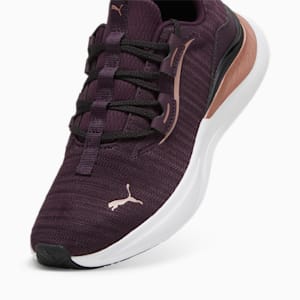 ウィメンズ ソフトライド ハーモニー ランニングシューズ, Midnight Plum-Rose Gold-PUMA Black, extralarge-JPN