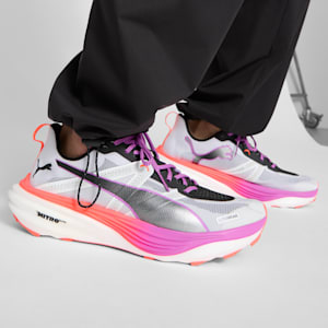 Deviate NITRO™ Elite Trail Men's Running Shoes, PUMA White-Glowing Red-Pure Magenta, extralarge