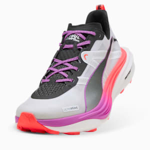 Tenis de running para hombre Elite Trail Deviate NITRO™, PUMA White-Glowing Red-Pure Magenta, extralarge