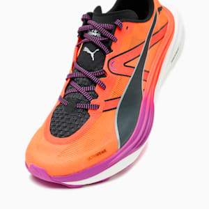 SEASONS Deviate NITRO™ Elite Trail Men's Running Shoes, Glowing Red-PUMA Black-Pure Magenta, extralarge