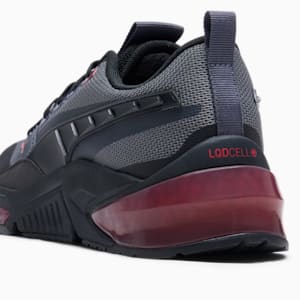 LQDCELL Optic Evo Men's Sneakers, Cool Dark Gray-PUMA Black-For All Time Red, extralarge