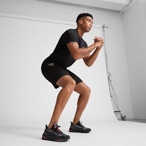 LQDCELL Optic Evo Men's Sneakers, Cool Dark Gray-PUMA Black-For All Time Red, extralarge