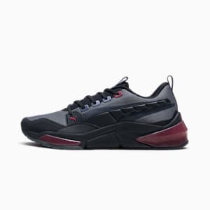 Tenis LQDCELL Optic Evo para hombre, Cool Dark Gray-PUMA Black-For All Time Red, extralarge
