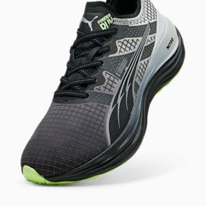 Chaussures de course à pied hydrofuges ForeverRun NITRO™ Homme, PUMA Black-Glacial Gray-Fizzy Apple, extralarge